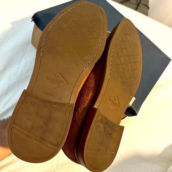 Sperry Gold Cup Caramel Exeter Chelsea Boots (11.5) - Picture 3 of 4